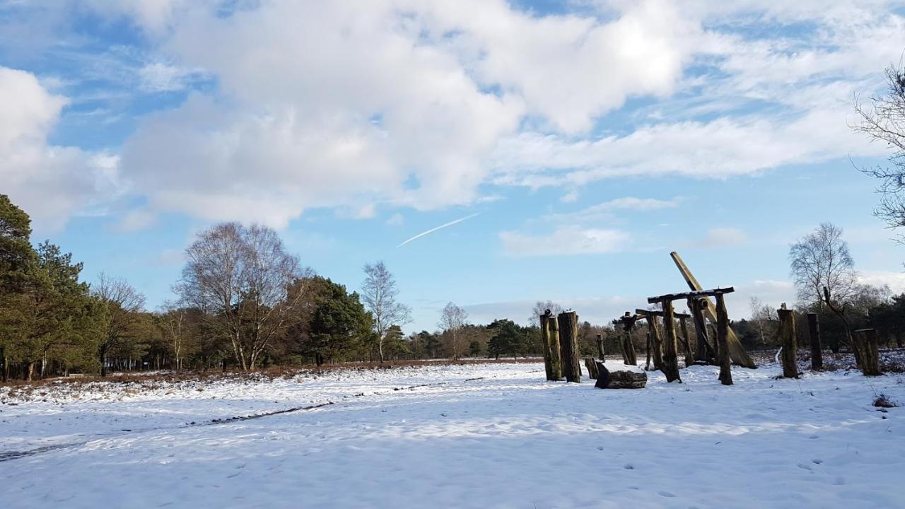 Chalet Op De Veluwe # Berk بوتِنْ المظهر الخارجي الصورة